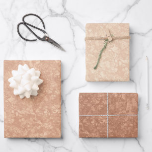 Beige Marble Terrazzo Texture Inpakpapier Vel