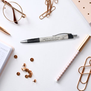Beige marmer pen
