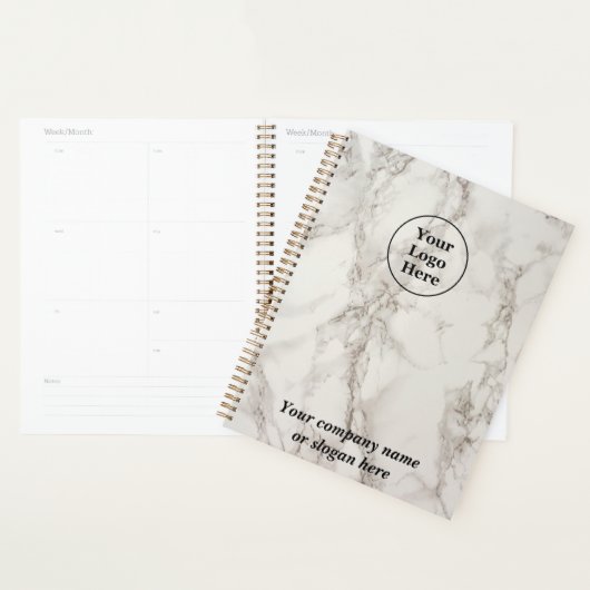 Beige marmer planner (Display)