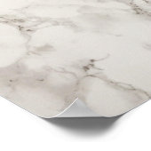 Beige marmer poster (Hoek)