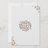 Beige Minimalist Wedding Invitation (Dos)