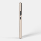 Beige | Minimummonogram modern Initiaal Samsung Galaxy Hoesje (Rechterkant)