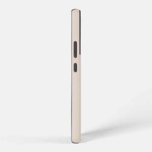 Beige | Minimummonogram modern Initiaal Samsung Galaxy Hoesje (Rechterkant)