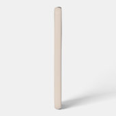 Beige | Minimummonogram modern Initiaal Samsung Galaxy Hoesje (Linkerkant)