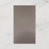 Beige Monogram Visitekaartje (Achterkant)