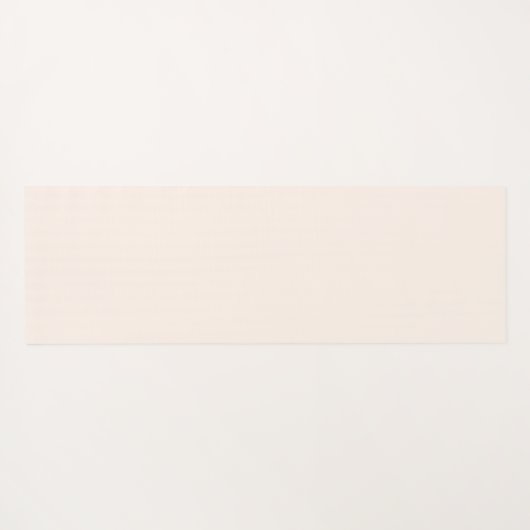 Beige-Oranje yogapose en aangepaste naam Yogamat (Achterkant (horizontaal))