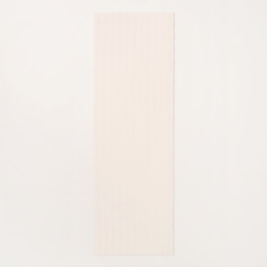 Beige-Oranje yogapose en aangepaste naam Yogamat (Achterkant)