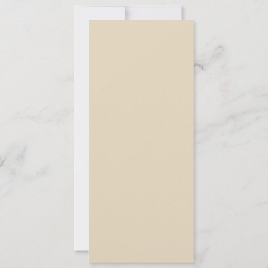 Beige Paint Chip Housewarming Party Invitation (Achterkant)