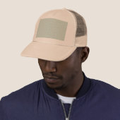 Beige Petanquehoed | Minimalistisch Aangepast Ontw Trucker Pet (In situ)