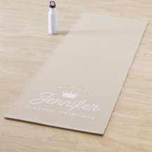 Beige Pilates Prinses Workout Gym