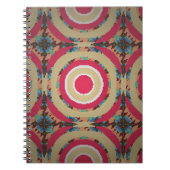 Beige, pink en blue texture. Abstract ornament. H Notitieboek (Voorkant)