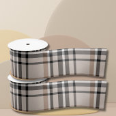 Beige Plaid Lint