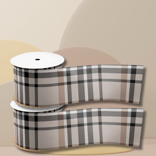 Beige Plaid Lint