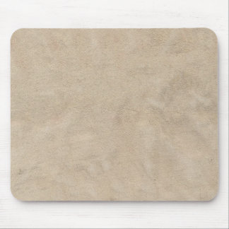 Beige Retro Custom Suede Muismat