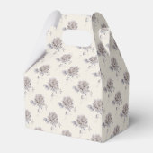 Beige roos bedankdoosjes (Voorkant Zijde)