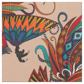 beige roosterinkt stof (Close Up)