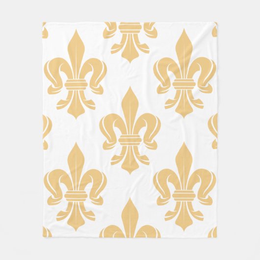 Beige Royal Fleece Blanket (Voorkant)