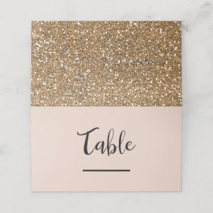 Beige Roze Chic Moderne Gouden Glitters Glam Bruil