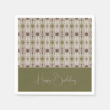 Beige Sage Groen en Paarse