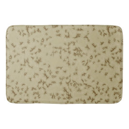 Beige schaafwonden badmat