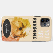 Beige Shih Tzu iPhone 11 Pro Max Coque (Dos (Horizontal))
