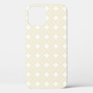 Beige shippo-patroon iPhone 12 hoesje