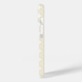 Beige shippo-patroon Case-Mate iPhone case (Achterkant / Links)