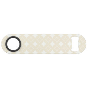 Beige shippo-patroon speed flessenopener