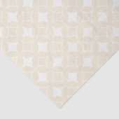Beige shippo-patroon tissuepapier (Detail)