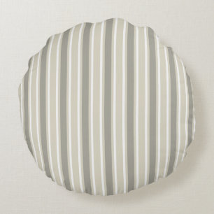 Beige snoepjes strepen rond kussen