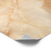 Beige steen textuur poster (Hoek)