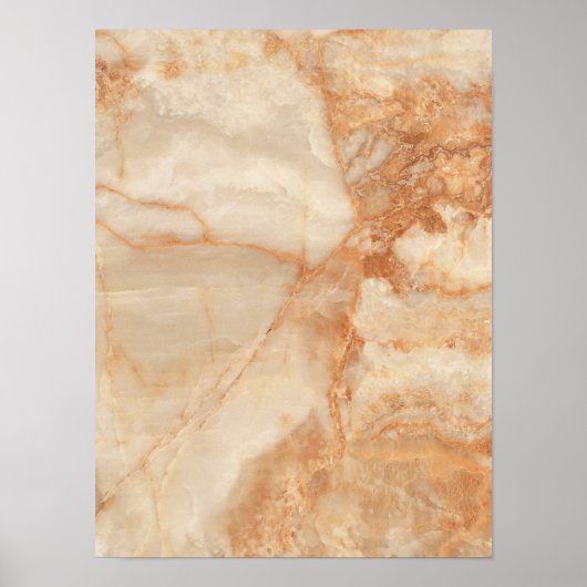 Beige steen textuur poster (Voorkant)