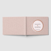 Beige Stippen en cirkels Gastenboek (Volledig)