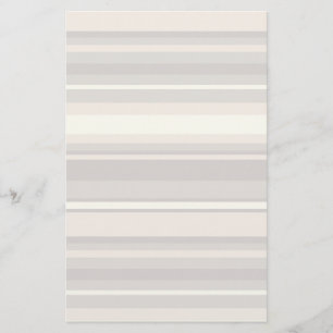 Beige strepen briefpapier