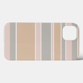 Beige strepen Case-Mate iPhone hoesje (Achterkant (horizontaal))