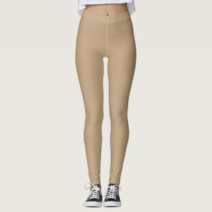Beige Taan Leggings