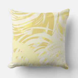 Beige Tan Yellow SPIRAL DESIGN Retro Sierkussen