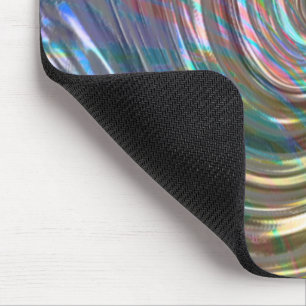 beige tot lila blauwe parelkleurige of metalen dra muismat