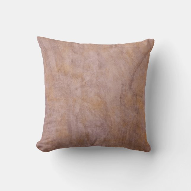 Beige, un oreiller abstrait en impression sur gel (Recto)