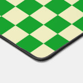 Beige vert rétro À damiers vérifié (Coin)