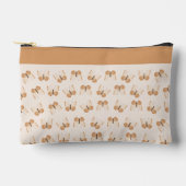 Beige vlinder etui (Voorkant)