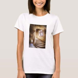 Beige wenteltrap, Frankrijk T-shirt