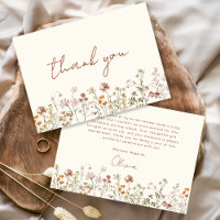 Beige Whimsical Wilde Bloem Bruidsdouche