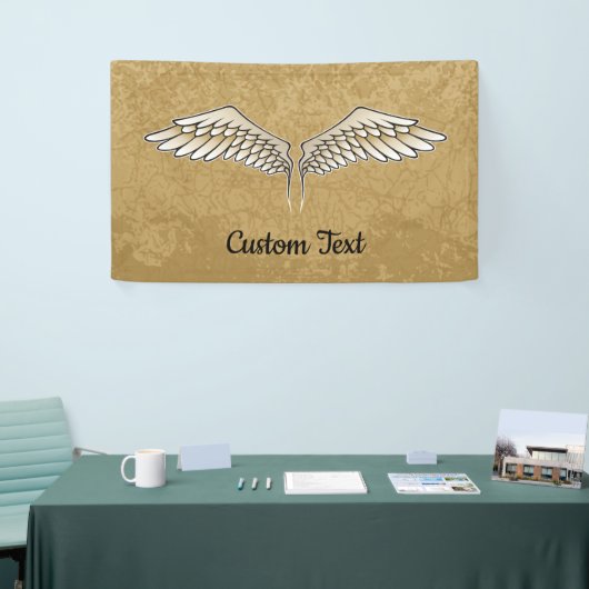 Beige Wings Banner (Beurs)