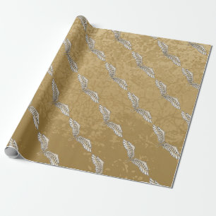 Beige wings cadeaupapier
