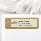 Beige wings etiket (Insitu)