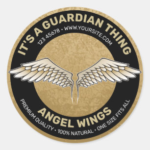 Beige Wings Etiket