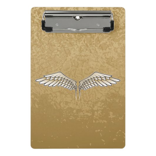 Beige wings mini klembord (Voorkant)