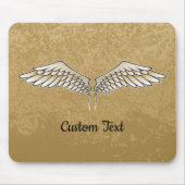 Beige Wings Muismat (Voorkant)
