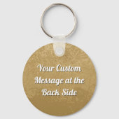 Beige Wings Sleutelhanger (Achterkant)